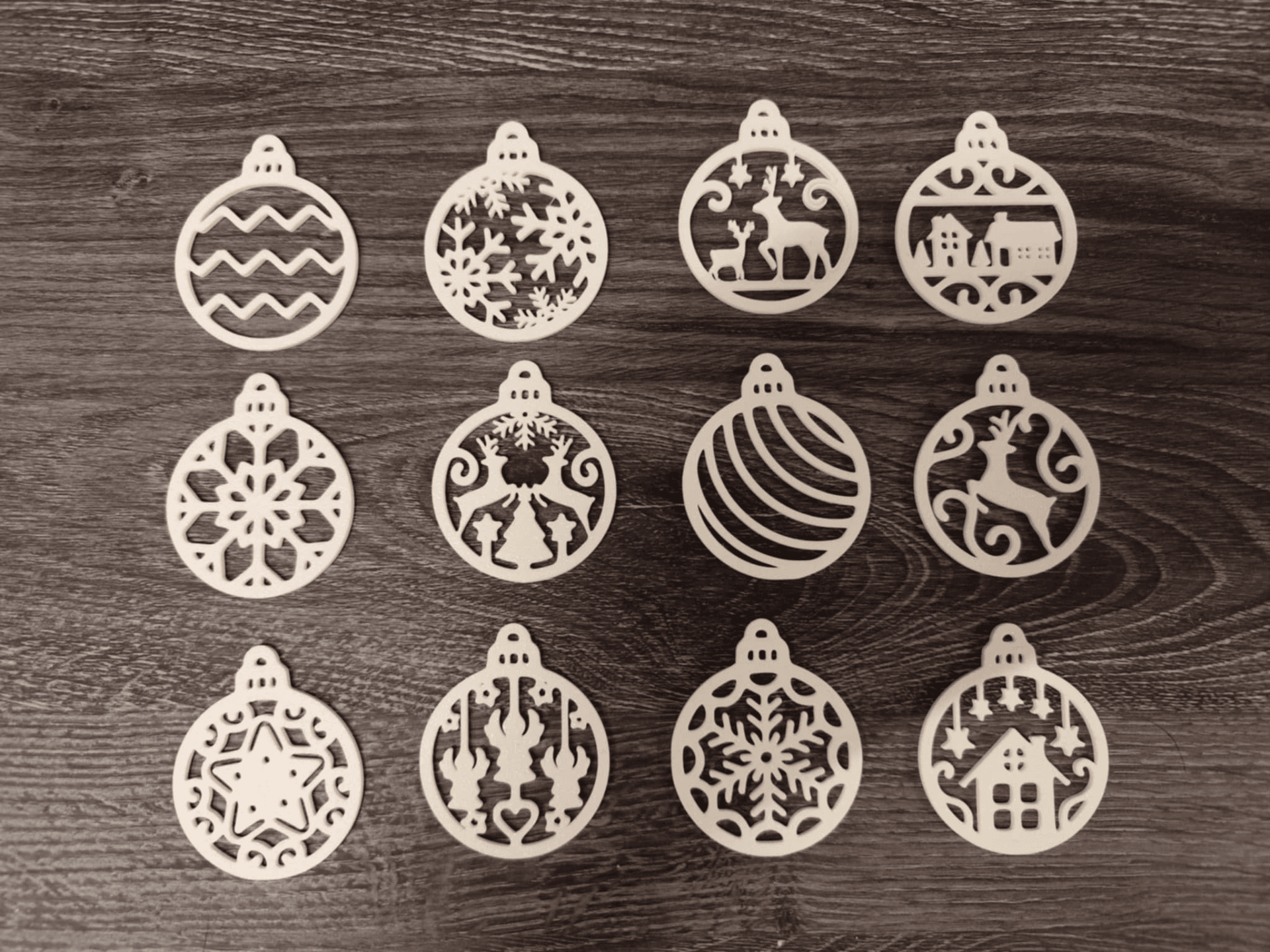 Enfeites de Natal, conjunto